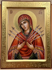 Богородица «Семистрельная» Образец 15 Иваново